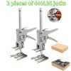 2pcs Labor Saving Arm Jack, 12 Inch All-Metal Hand Lifting Jack Tool, Precise Control Slow/Fast Descent