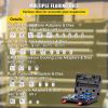 VEVOR Hydraulic Flaring Tool Kit, 45° Double Flaring Tool, Brake Repair Brake Flaring Tools for 3/16"-1/2"