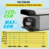 VEVOR 12 Volt Refrigerator 10 Qt, Portable Mini Freezer (-4°F~68°F) W/APP Control Car Compressor Fridge Cooler 12V/24V DC and 110-220V AC For Camping