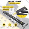 VEVOR E-Track Tie-Down Rail, 6PCS 5-FT Steel Rails w/Standard 1"x2.5" Slots