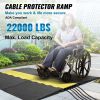 VEVOR 5Channel Cable Protector Ramp 22000lbs Load ADA Compliant Wire Cable Cover
