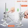 2pcs Labor Saving Arm Jack, 12 Inch All-Metal Hand Lifting Jack Tool, Precise Control Slow/Fast Descent